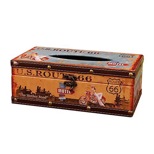 Jungen - Caja de pañuelos de madera para papel vintage 25.5 * 14 * 9cm Bois 2