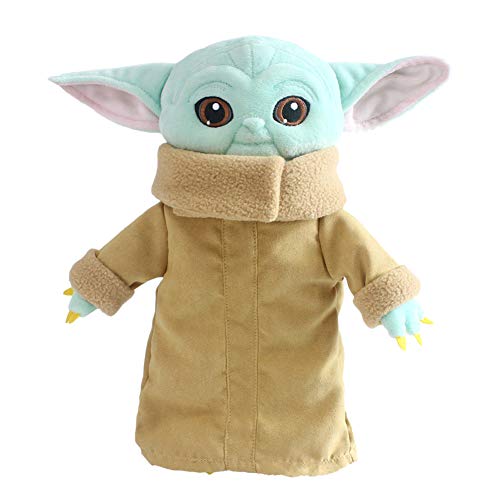 Kaige Baby Yoda Peluche de Star Wars, juguete para niños, 29 cm, para regalo, cumpleaños, Navidad, colección