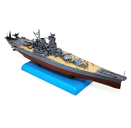 Kaikai Modelo de Acorazado Militar, Modelo de Acorazado de Escala 1/1000 Bismarck, coleccionables para Adultos y Regalos