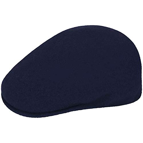 Kangol Wool 504 - Gorra unisex, talla L, color Azul oscuro Kangol Wool 504 - Gorra unisex, talla L, color Azul oscuro