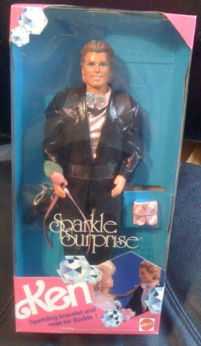 Ken Sparkle Surprise - Wearing Tux with Rose for Barbie 1991
