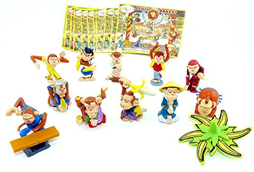 Kinder Überraschung Niños Sorpresa Juego zoff en Mono Establo Todas Las 11 Figuras y la peonzas con Beipack zetteln Conjuntos de (Alemania) Kinder Überraschung Niños Sorpresa Juego zoff en Mono Establo Todas Las 11 Figuras y la peonzas con Beipack zetteln Conjuntos de (Alemania)