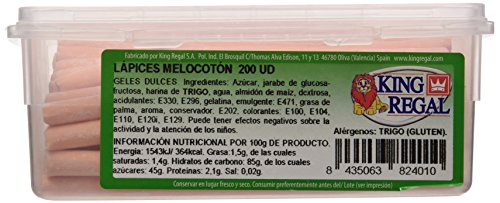 King Regal Lápices Melocotón - estuche 200 unidades King Regal Lápices Melocotón - estuche 200 unidades