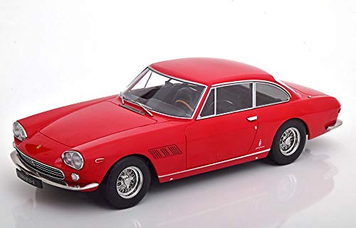 KK Escala KKDC180421 - Ferrari 330 GT 2+2 1964 Red - Escala 1/18 - Modelo Coleccionable