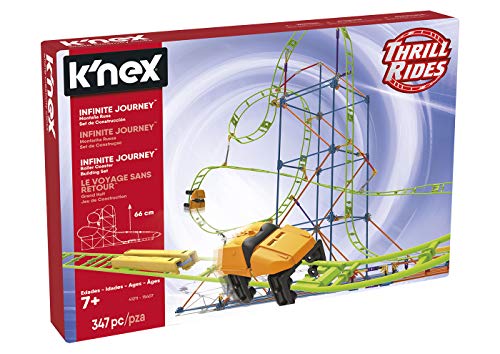 K'NEX - Montaña Rusa Infinite Journey, 347 piezas (41211-15407)