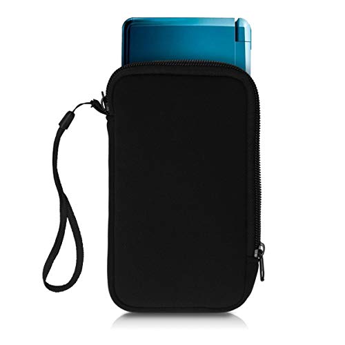 kwmobile Funda Compatible con Consola Nintendo 3DS XL - Estuche de Neopreno con Cremallera - en Negro kwmobile Funda Compatible con Consola Nintendo 3DS XL - Estuche de Neopreno con Cremallera - en Negro