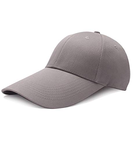 Lachi Gorra de Béisbol Hombre Mujer Unisex Pico Largo Ajustable Sombrero Golf Tenis Deporte de Algodón Primavera Verano Protección Solar Contra Sol Anti UV Tranpirable