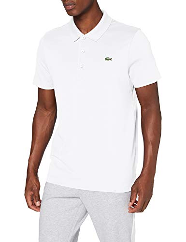 Lacoste DH2881 Camisa de Polo, Blanc/Blanc, XL para Hombre Lacoste DH2881 Camisa de Polo, Blanc/Blanc, XL para Hombre