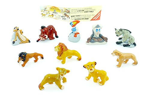 Le Roi Lion figurine Jeu de Figurines de 10 Belle de Nestle Le Roi Lion figurine Jeu de Figurines de 10 Belle de Nestle