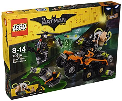 LEGO Batman - Camión Tóxico de Bane, Juguete de Construcción para Recrear Aventuras con este Supervillano (70914)