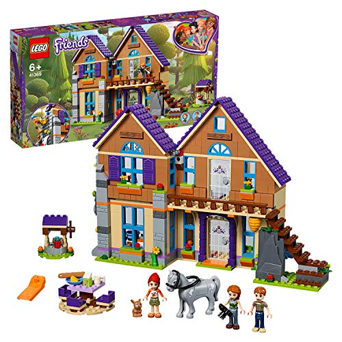 LEGO Friends - Casa de Mia, casa de muñecas divertida para construcción, incluye mascotas (41369) LEGO Friends - Casa de Mia, casa de muñecas divertida para construcción, incluye mascotas (41369)