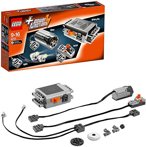 LEGO Power Functions - Set de Motores Complementarios a tus Juguetes de Construcción (8293)