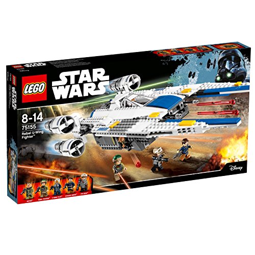 LEGO Star Wars - Figura Rebel U-Wing Fighter, Nave de Juguete para Construir Basado en la Saga de la Guerra de las Galaxias (75155)