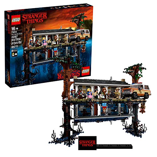 LEGO Stranger Things - Mundo del revés, Set de construcción de la casa de Will, incluye 8 minifiguras de personajes de la serie (75810)