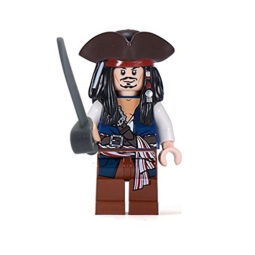 LEGO®Piratas Des Caribe - Jack Sparrow con tricornio (edición RARA)