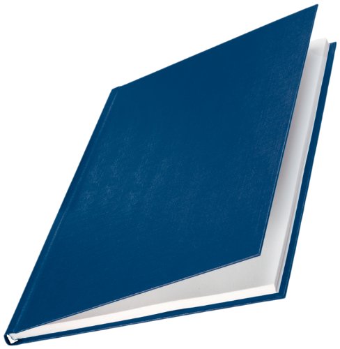 Leitz impressBIND - Tapas duras para encuadernar (28 mm, A4, 10 unidades), color azul