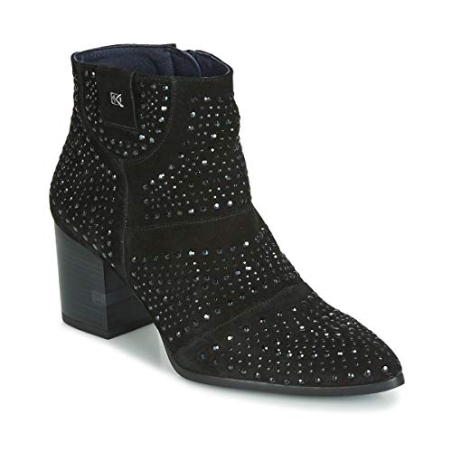 Lesly D7699 Calf Negro Botines