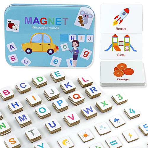 Letras y Números Magnéticos para Niños Juguetes Educativos Montessori para Aprendizaje Preescolar Ortografía Cuenta 142 Piezas Imanes Nevera Juguetes para 3 4 5 6 Años Letras y Números Magnéticos para Niños Juguetes Educativos Montessori para Aprendizaje Preescolar Ortografía Cuenta 142 Piezas Imanes Nevera Juguetes para 3 4 5 6 Años