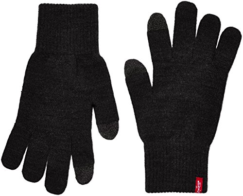 Levi's Ben Touch Screen Gloves, Guantes Hombre, Negro (Black), Medium Levi's Ben Touch Screen Gloves, Guantes Hombre, Negro (Black), Medium