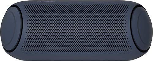 LG XBOOM Go PL7 - Altavoz Bluetooth de 30W de Potencia con Sonido Meridian, autonomía 24 Horas, Bluetooth 5.0, protección IPX5, iluminación LED, USB-C, comandos de Voz Google y Siri, Dual Action Bass