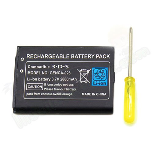 Link-e - Batería Recargable Para La Consola De Juegos Nintendo 3DS Link-e - Batería Recargable Para La Consola De Juegos Nintendo 3DS