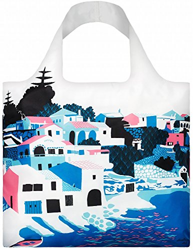 LOQI LOQI Alice Stevenson Bay Bag Bolso de Viaje, 52 cm, Azul (Bay) LOQI LOQI Alice Stevenson Bay Bag Bolso de Viaje, 52 cm, Azul (Bay)