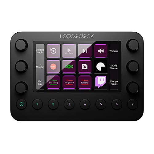 Loupedeck Live: la consola personalizada para la transmisión directa, la edición de fotos y vídeos con botones personalizables, selectores y pantalla táctil LED Loupedeck Live: la consola personalizada para la transmisión directa, la edición de fotos y vídeos con botones personalizables, selectores y pantalla táctil LED