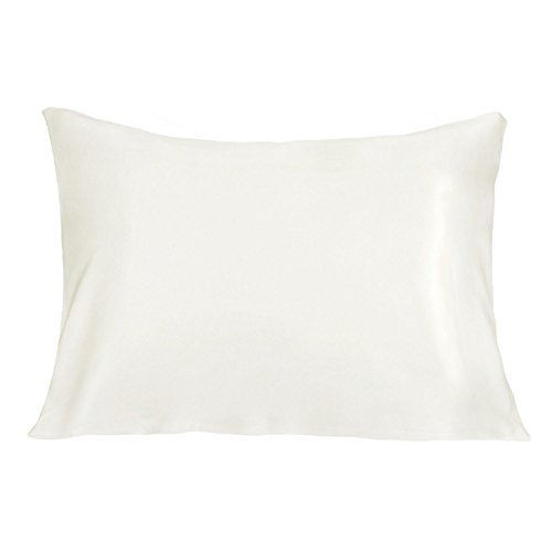 Lulusilk - Funda de almohada de seda hilada pura Lulusilk - Funda de almohada de seda hilada pura