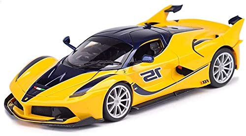 LYQQQQ Diecast Car Model 1,18 Escala Ferrari FXX K Roadster, altamente Detalle de aleación de juguete modelo de coche clásico modelo de coche de la decoración de la simulación, 26.5x11.5x6CM (color, N
