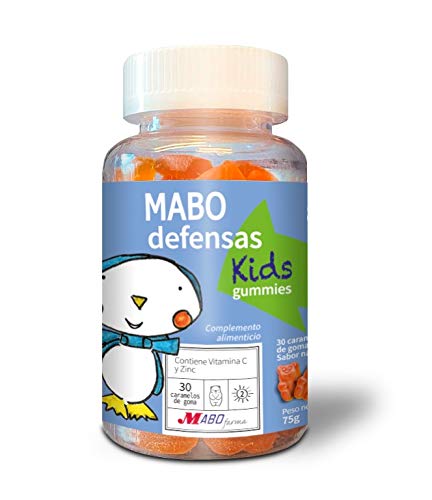 MABO defensas Kids Gummies 30 caramelos de goma MABO defensas Kids Gummies 30 caramelos de goma