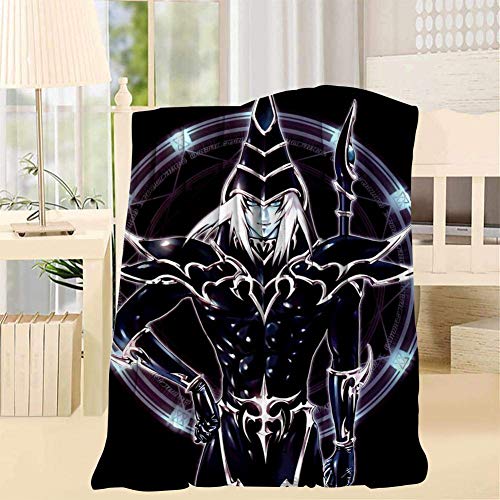 maichengxuan Yu-Gi-Oh Luxurious Fur Blanket Smooth Soft Print Throw/Twin Blanket for Sofa/Bed/Office Throw 40X50inch