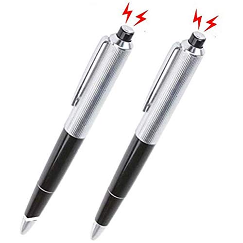 MAICOLA 2 pcs Segura Diversión Broma Choque Plumas Descarga eléctrica bolígrafo Broma Truco de la Broma de la mordaza Gadget para Juego del Cerebro Día de los Inocentes MAICOLA 2 pcs Segura Diversión Broma Choque Plumas Descarga eléctrica bolígrafo Broma Truco de la Broma de la mordaza Gadget para Juego del Cerebro Día de los Inocentes
