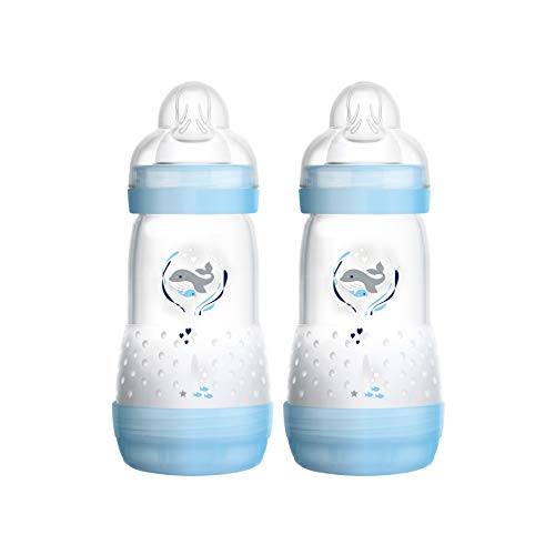 MAM Babyartikel 99921511 - Kit biberon (2 unidades), color azul, 260 ml