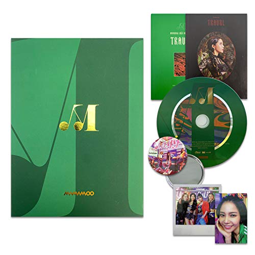 MAMAMOO 10th Mini Album - TRAVEL [ LIGHT GREEN ver. ] CD + Booklet + Polaroid + Photocard + OFFICIAL POSTER + FREE GIFT / K-POP Sealed
