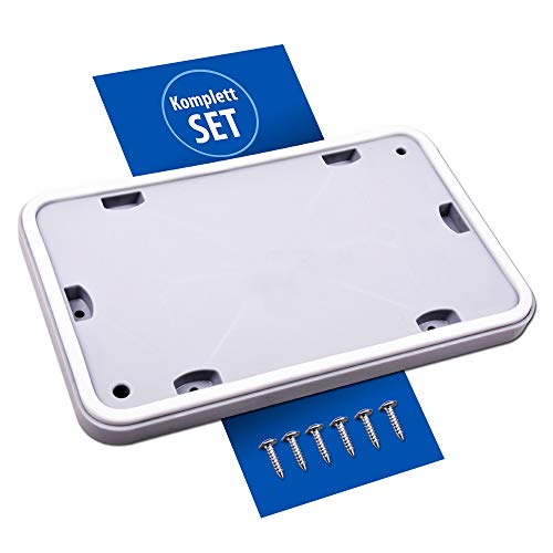 Mantenimiento Tapa para intercambiador de Calor Tapa Service Marcas de Puerta para Secadora Bosch Siemens (Juego de reparación con 6 Tornillos)