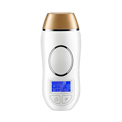 Máquina de Depilación IPL sin dolor, Depiladora de Eléctrica del Retiro del Pelo del IPL permanente con luz de 400,000 flashes y pantalla LCD para depilación para varias partes del cuerpo Máquina de Depilación IPL sin dolor, Depiladora de Eléctrica del Retiro del Pelo del IPL permanente con luz de 400,000 flashes y pantalla LCD para depilación para varias partes del cuerpo