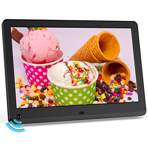 Marco Digital 11.6 Pulgadas con Sensor de Movimiento 1920 * 1080 IPS Pantalla Soporte Auto-Abierto/Apagado Despertador Calendario Marco Digital Foto Vídeo con Control Remoto – Negro Marco Digital 11.6 Pulgadas con Sensor de Movimiento 1920 * 1080 IPS Pantalla Soporte Auto-Abierto/Apagado Despertador Calendario Marco Digital Foto Vídeo con Control Remoto – Negro