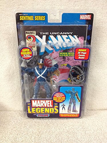 Marvel Legends Series 10 Cyclops Figure - Variant X-Factor Outfit by Marvel
