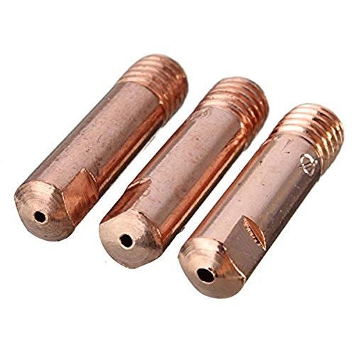 MASUNN 10 Piezas Mb-15Ak M6 Mig/mag Antorcha De Soldadura Punta De Contacto Boquilla De Gas 0,8/1.0/1,2 mm-1,0 mm MASUNN 10 Piezas Mb-15Ak M6 Mig/mag Antorcha De Soldadura Punta De Contacto Boquilla De Gas 0,8/1.0/1,2 mm-1,0 mm