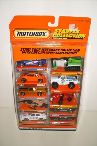 Matchbox Starter Collection- Collect All 10 Series by Matchbox Matchbox Starter Collection- Collect All 10 Series by Matchbox