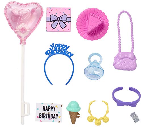 Mattel Barbie Accesorios de Moda Happy Birthday GHX36