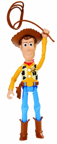 Mattel Disney/Pixar Toy Story Wrangler Woody Figure, 10,16 cm