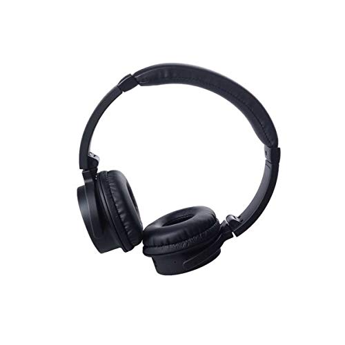 Maxell 303985 Auricular Circumaural Diadema Negro - Auriculares (Circumaural, Diadema, Inalámbrico, 20-20000 Hz, 1,27 m, Negro)