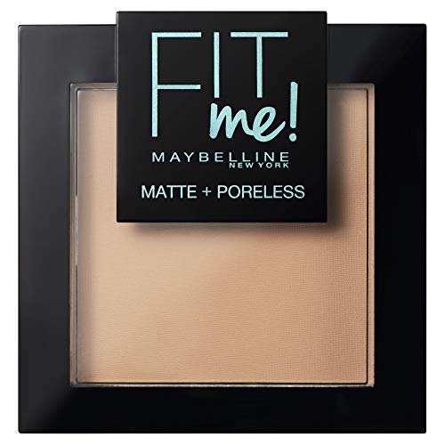 Maybelline New York Fit Me - Polvos Compactos Matificantes y Sin Brillos, Tono 120 Classic Ivory Maybelline New York Fit Me - Polvos Compactos Matificantes y Sin Brillos, Tono 120 Classic Ivory