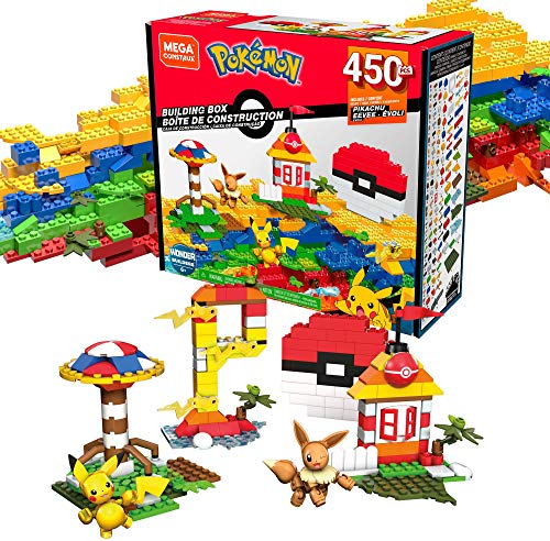 Mega Construx Pokemon Caja de Bloques de Construcción con 450 Piezas (Mattel GMD35) Mega Construx Pokemon Caja de Bloques de Construcción con 450 Piezas (Mattel GMD35)