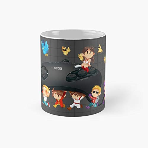 Megadrive Heroes Classic Mug Birth-day Holi-day Gift Drink Home Kitchen Megadrive Heroes Classic Mug Birth-day Holi-day Gift Drink Home Kitchen
