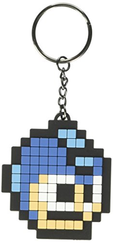Megaman - llaveros de goma 6cm Pixel Head Megaman - llaveros de goma 6cm Pixel Head