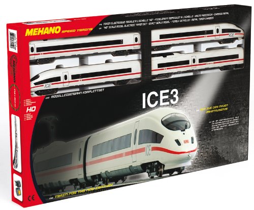 Mehano - Tren para modelismo ferroviario (H0 ME START-SET ICE 3 DER DB AG T742)