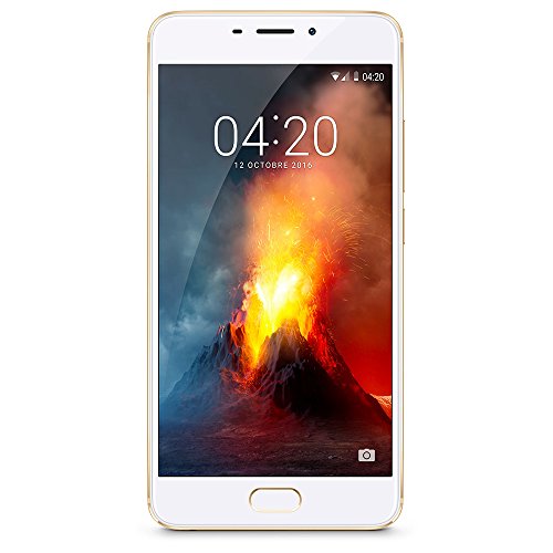 Meizu M5 Note - Smartphone de 5.5" (Octa-Core A53 1.8 GHz, Memoria Interna de 16 GB, 3 GB de RAM, HD 720p), Dorado/Blanco