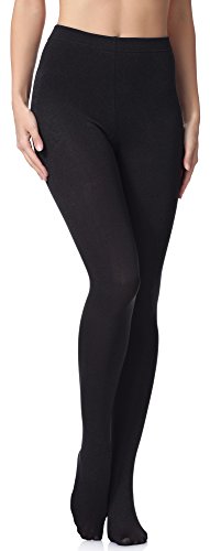 Merry Style Medias Mallas Térmicas Mujer 24555 (Negro, EU 42/44=ES 44/46)